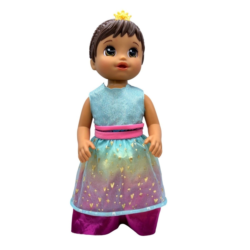 Baby Alive Princess Ellie Grows Up Doll Brown Hair Hasbro Interactive Works‎